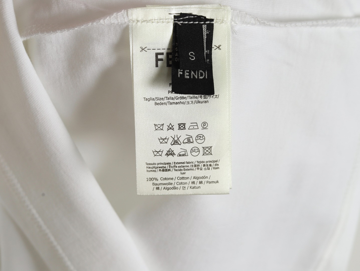 F**di 23ss short-sleeved t-shirt