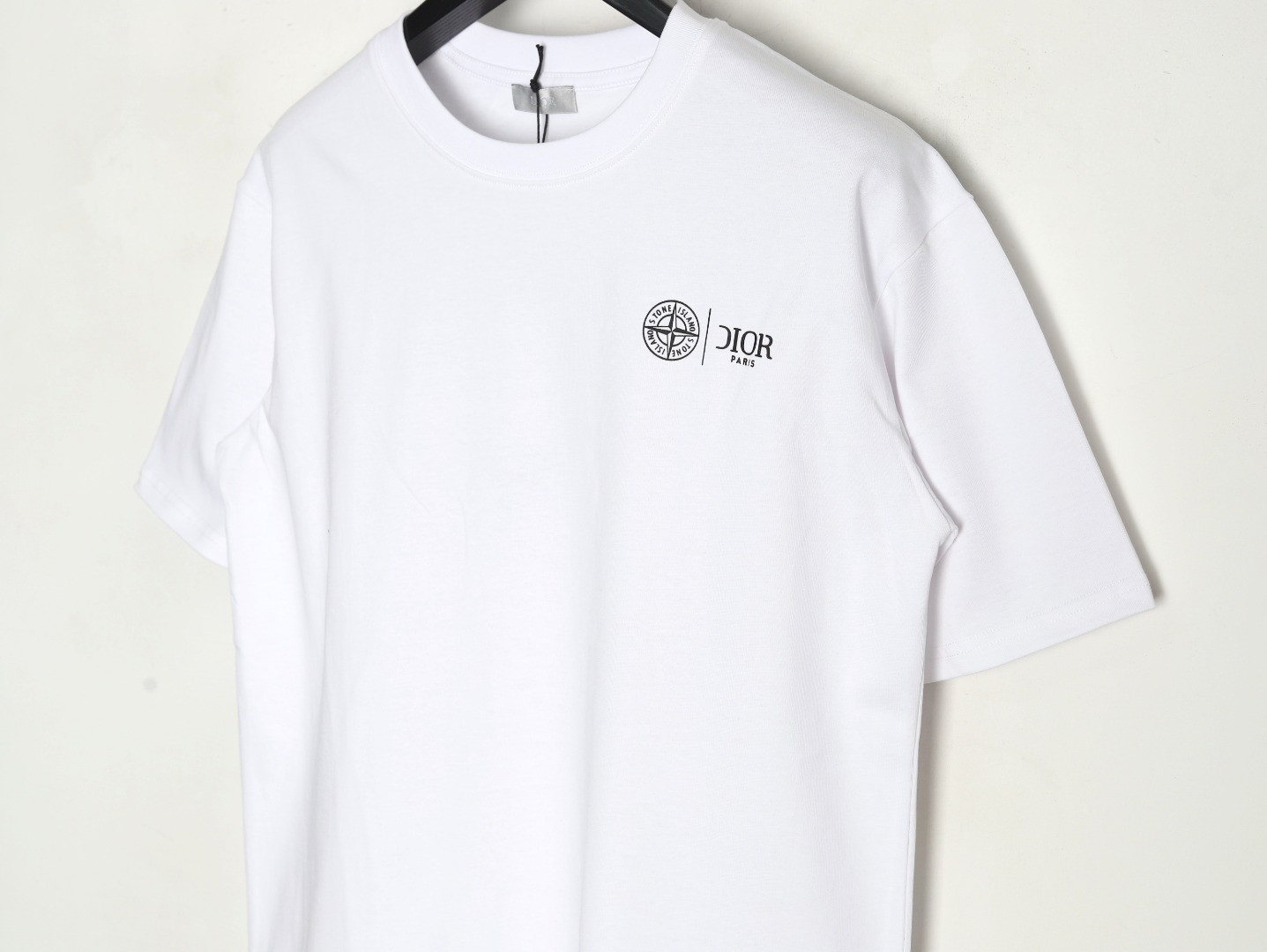 D*or x stone island 25ss short-sleeved t-shirt