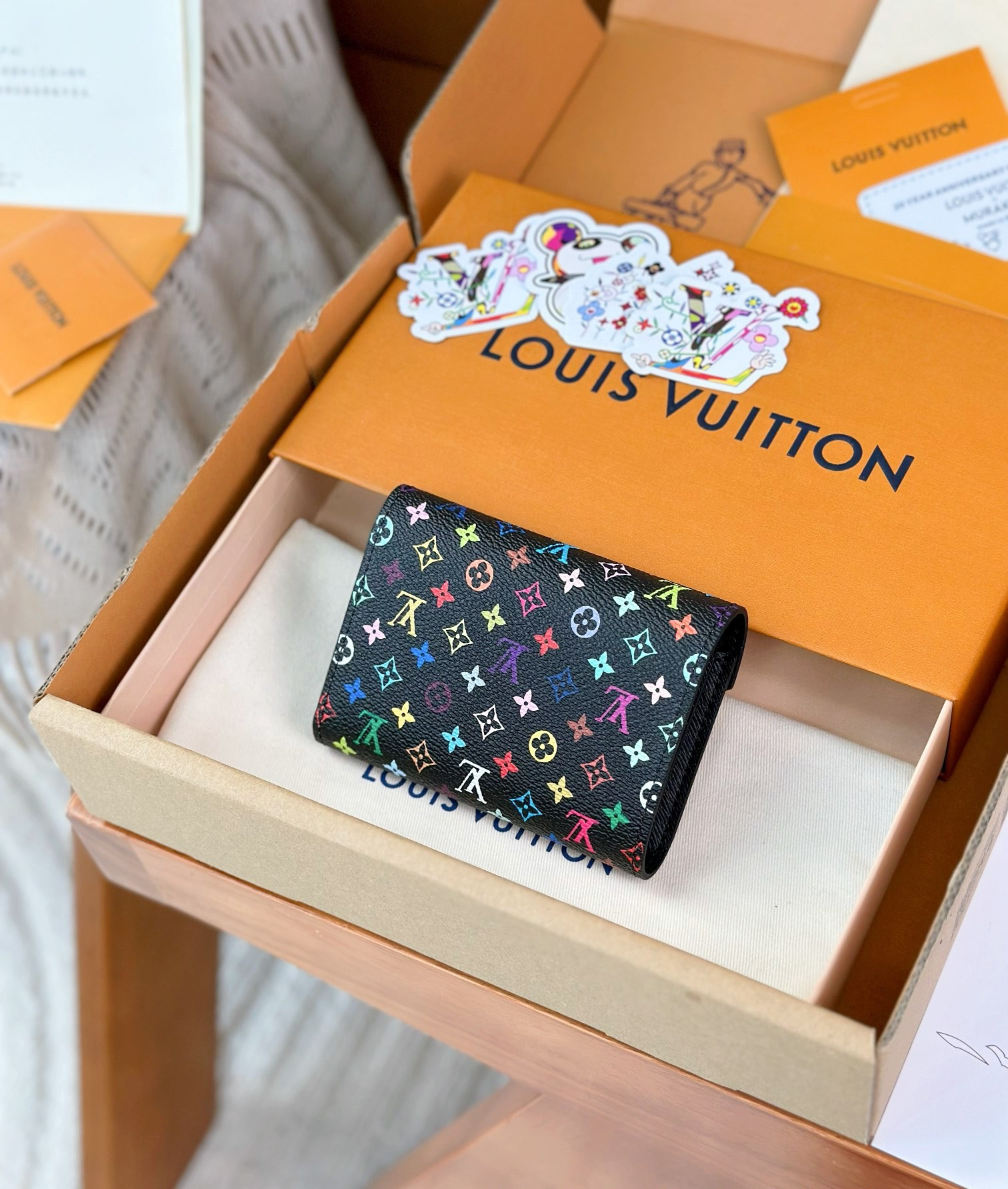 LV x TM Victorine Wallet M14163 12x9.5x2.5cm