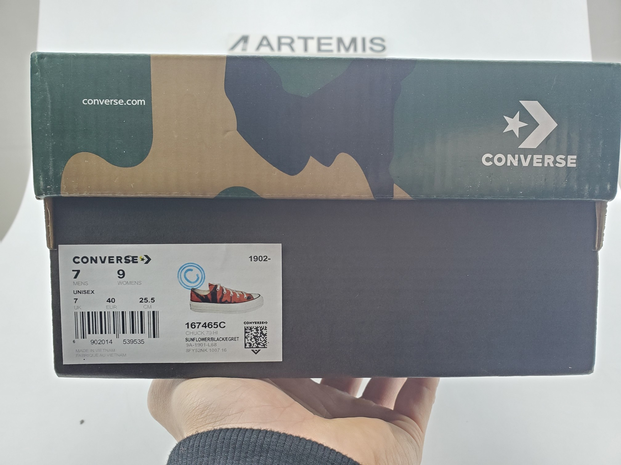 converse chuck 70 ox classic Ca*ha*t wip orange realtree