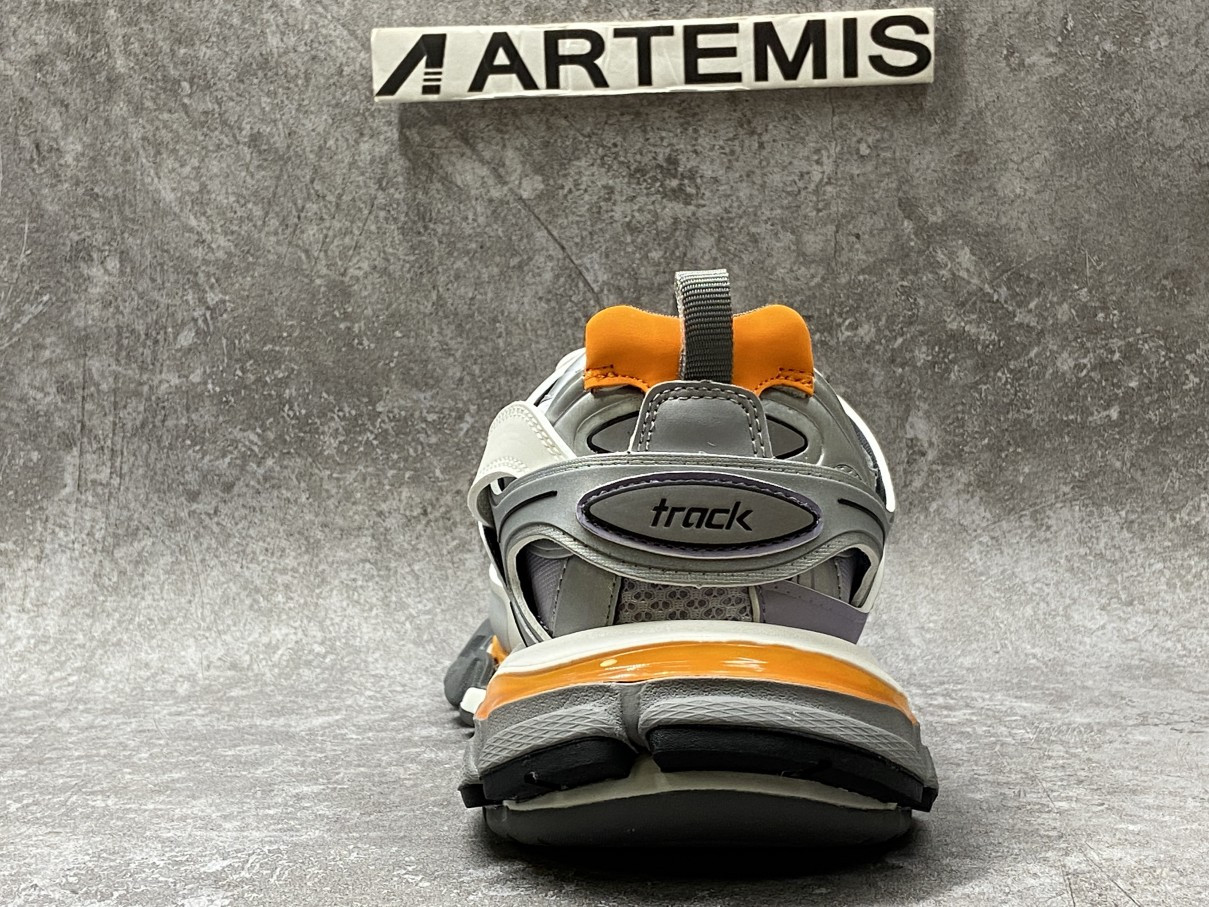 Balenciga Track Grey Orange