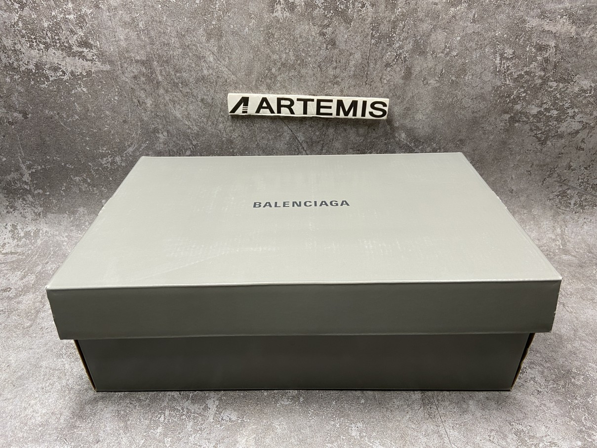 Balenciga Speed Trainer Clearsole Yellow Fluo