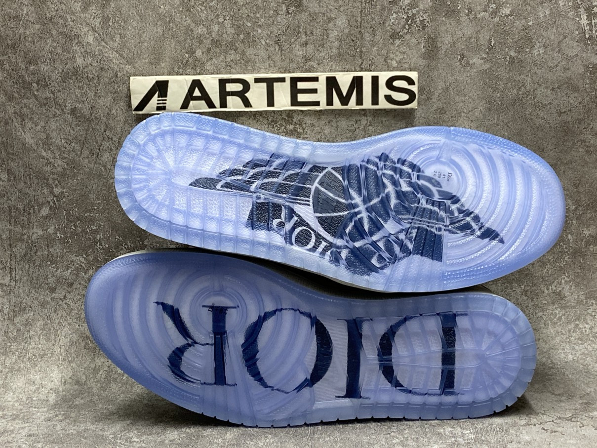 air jordan 1 retro low D*or (blue box version)