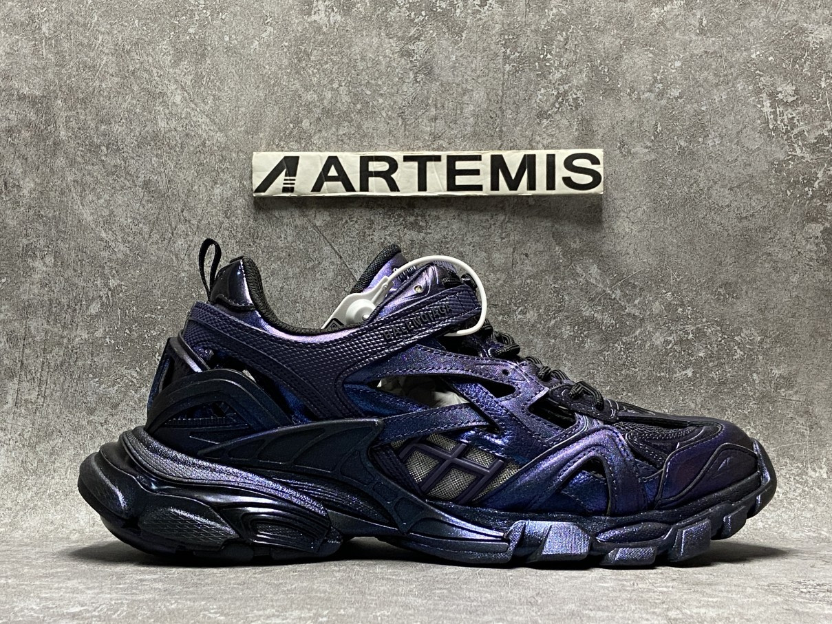 Balenciga Track 2 Metallic Purple