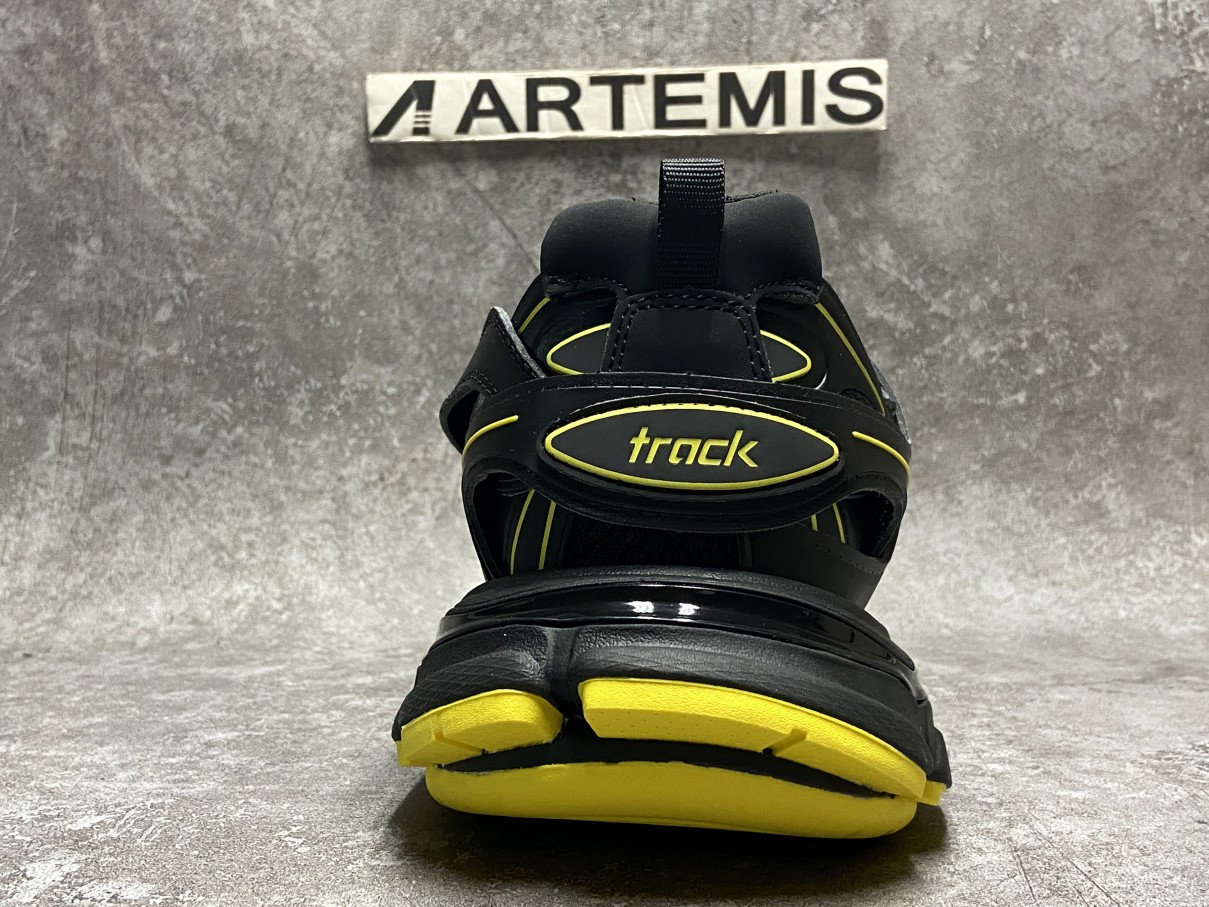 Balenciga Track Sneaker Black Yellow