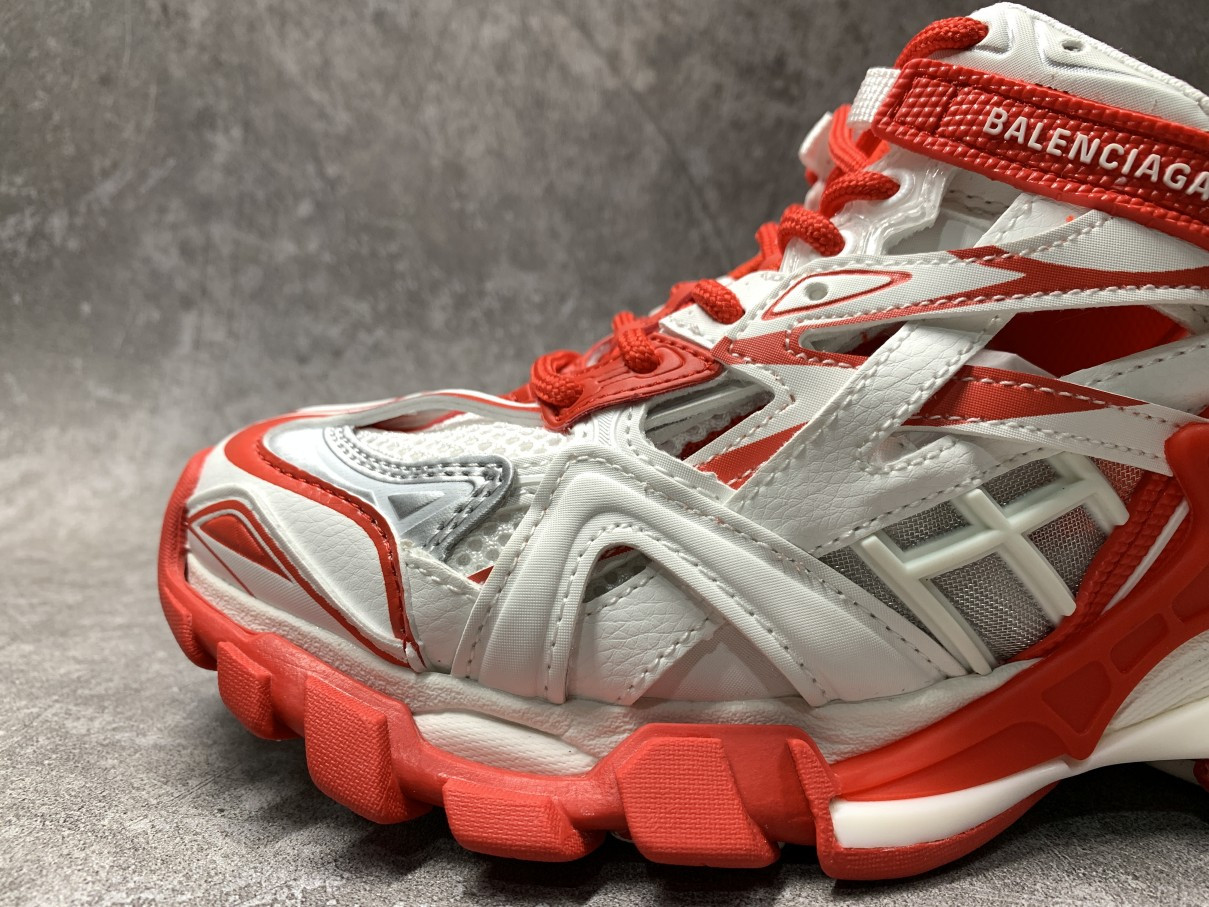 Balenciga Track 2.0 White Red