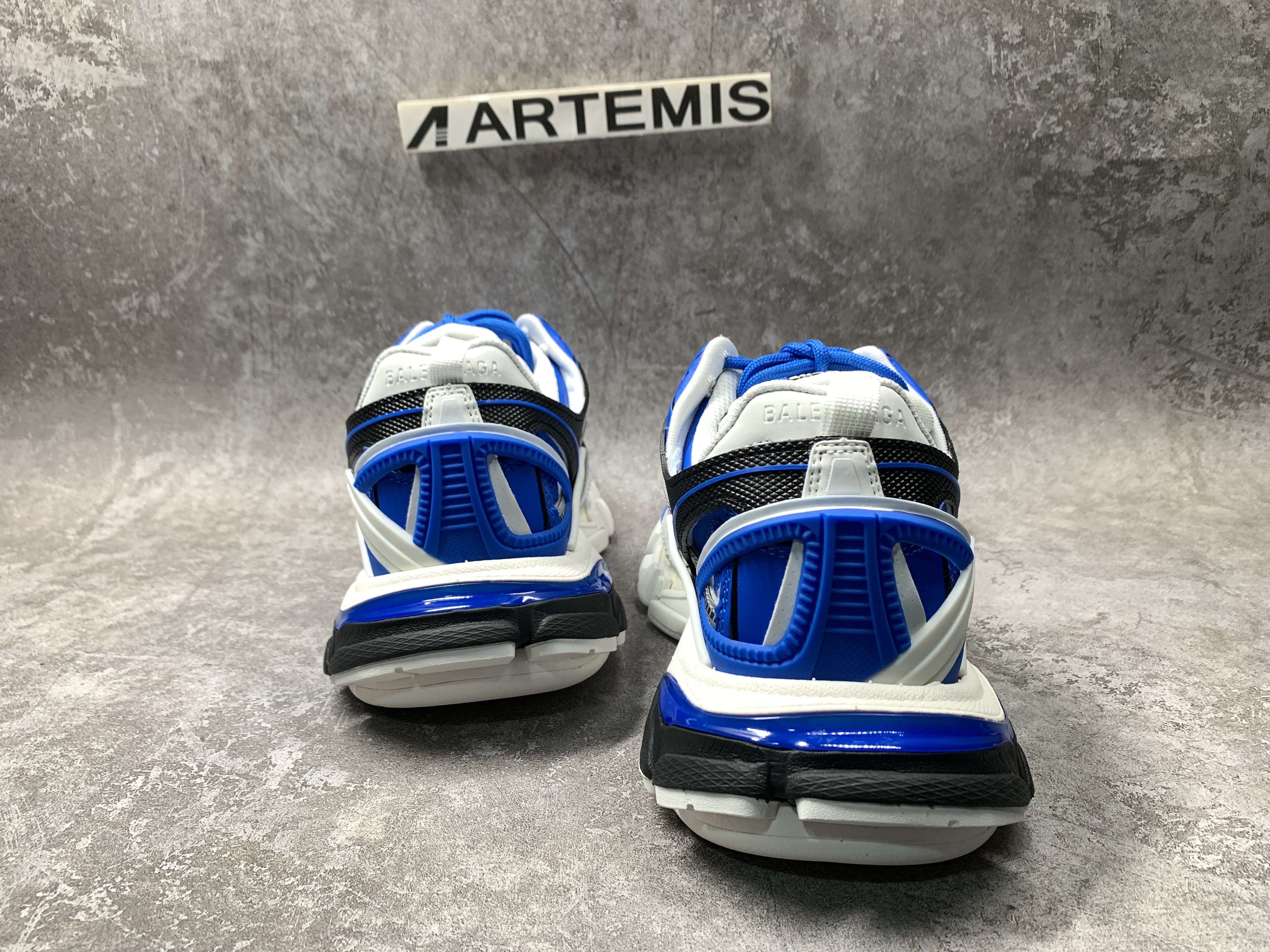 Balenciga TRACK.2 OPEN SNEAKER BLUE