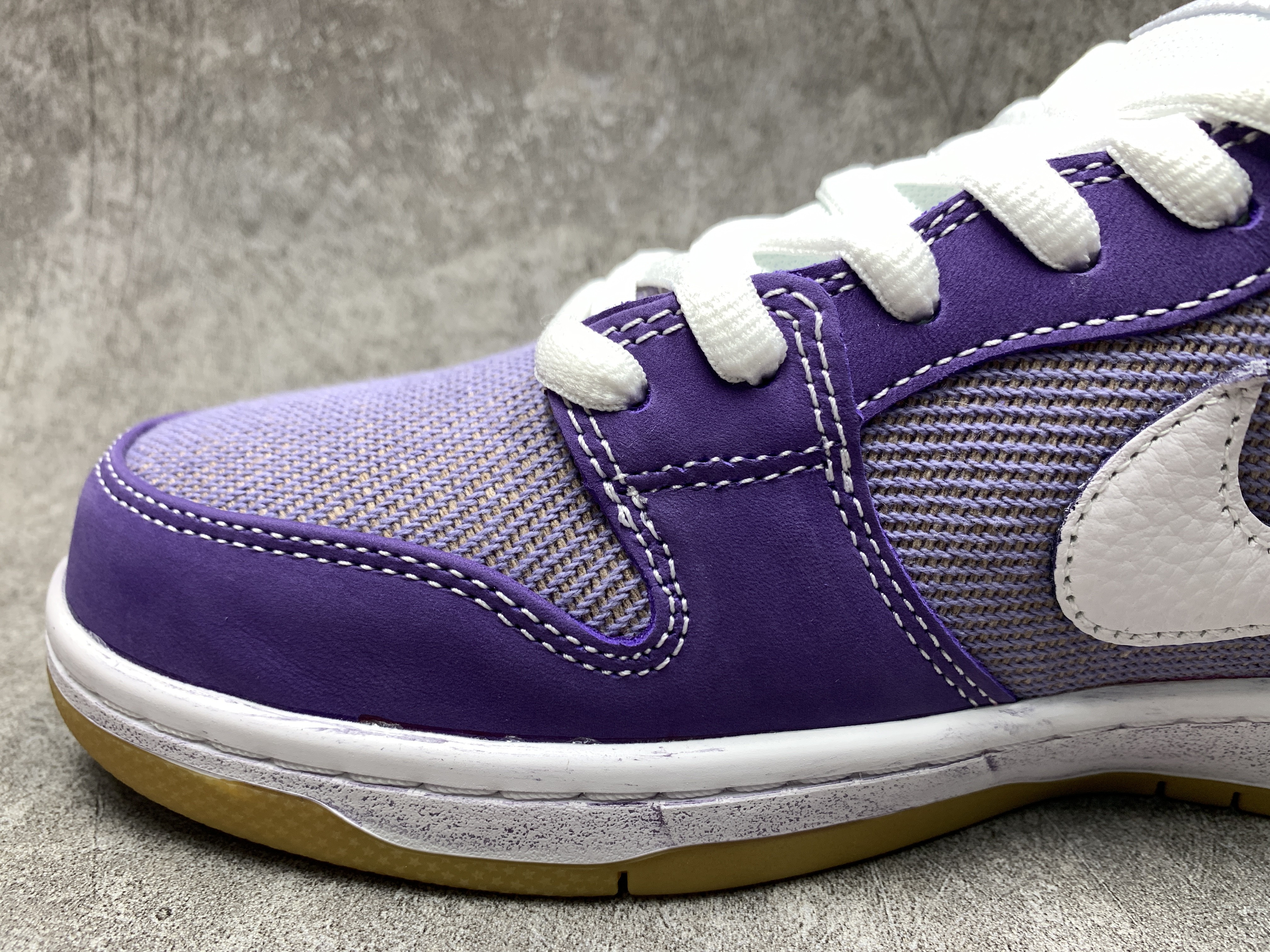 Nike SB Dunk Low Pro ISO Orange Label Unbleached Pack Lilac