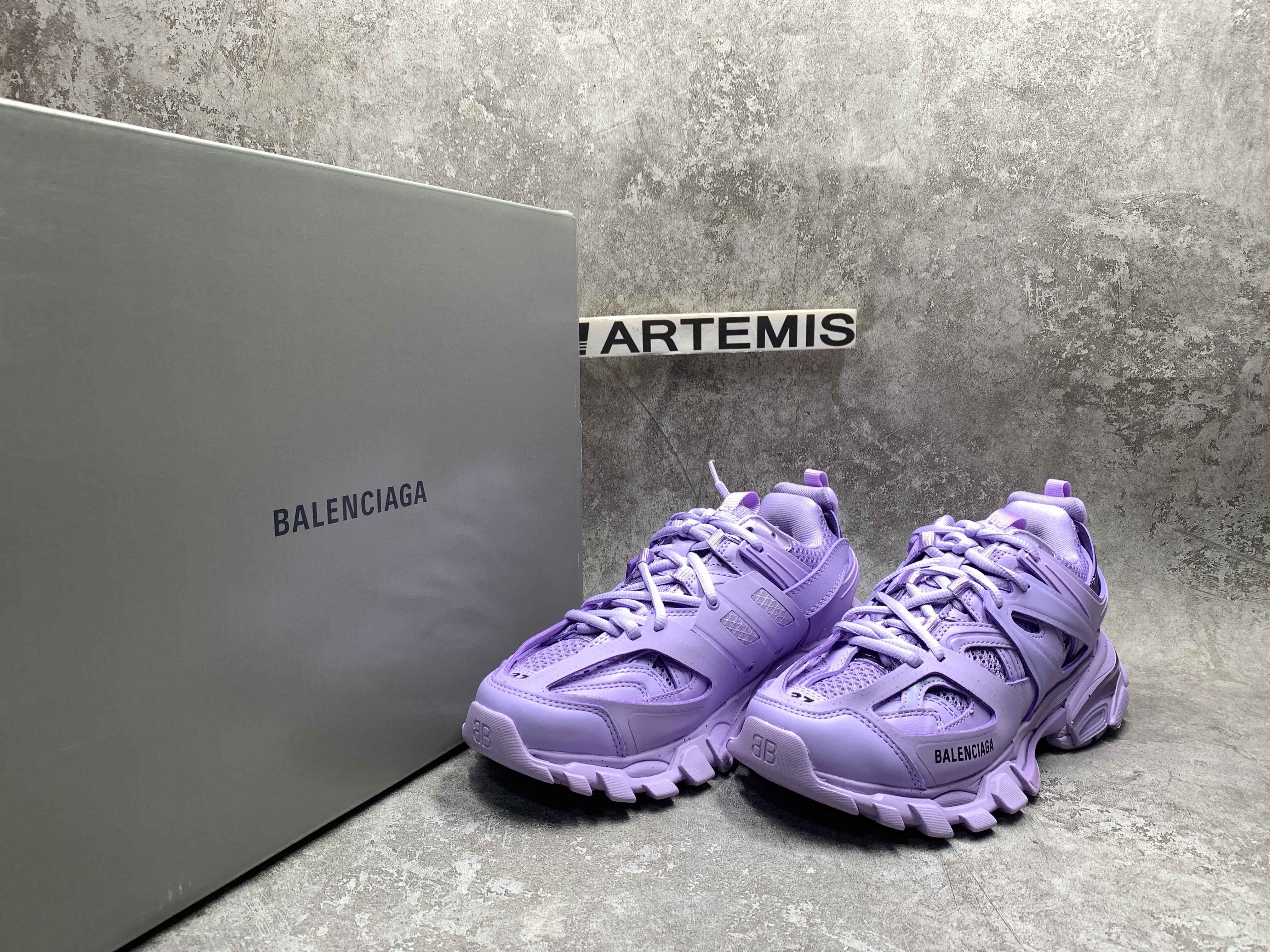 Balenciga Track Recycled Purple