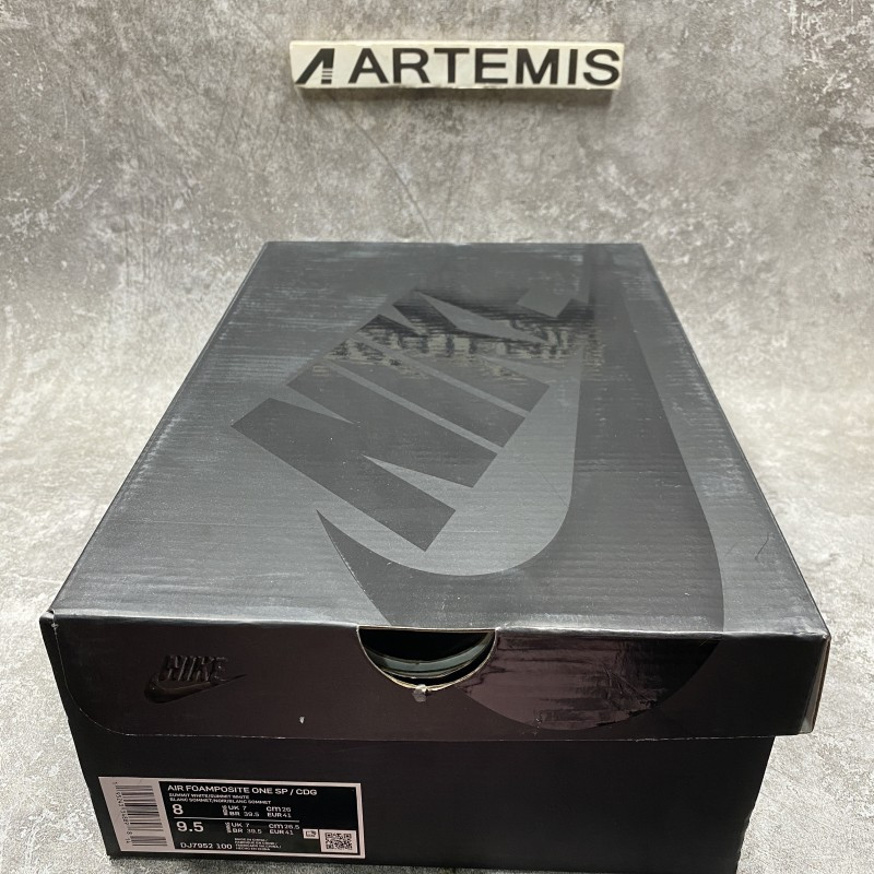 Nike Air Foamposite One Comme des Garcons Homme Plus White