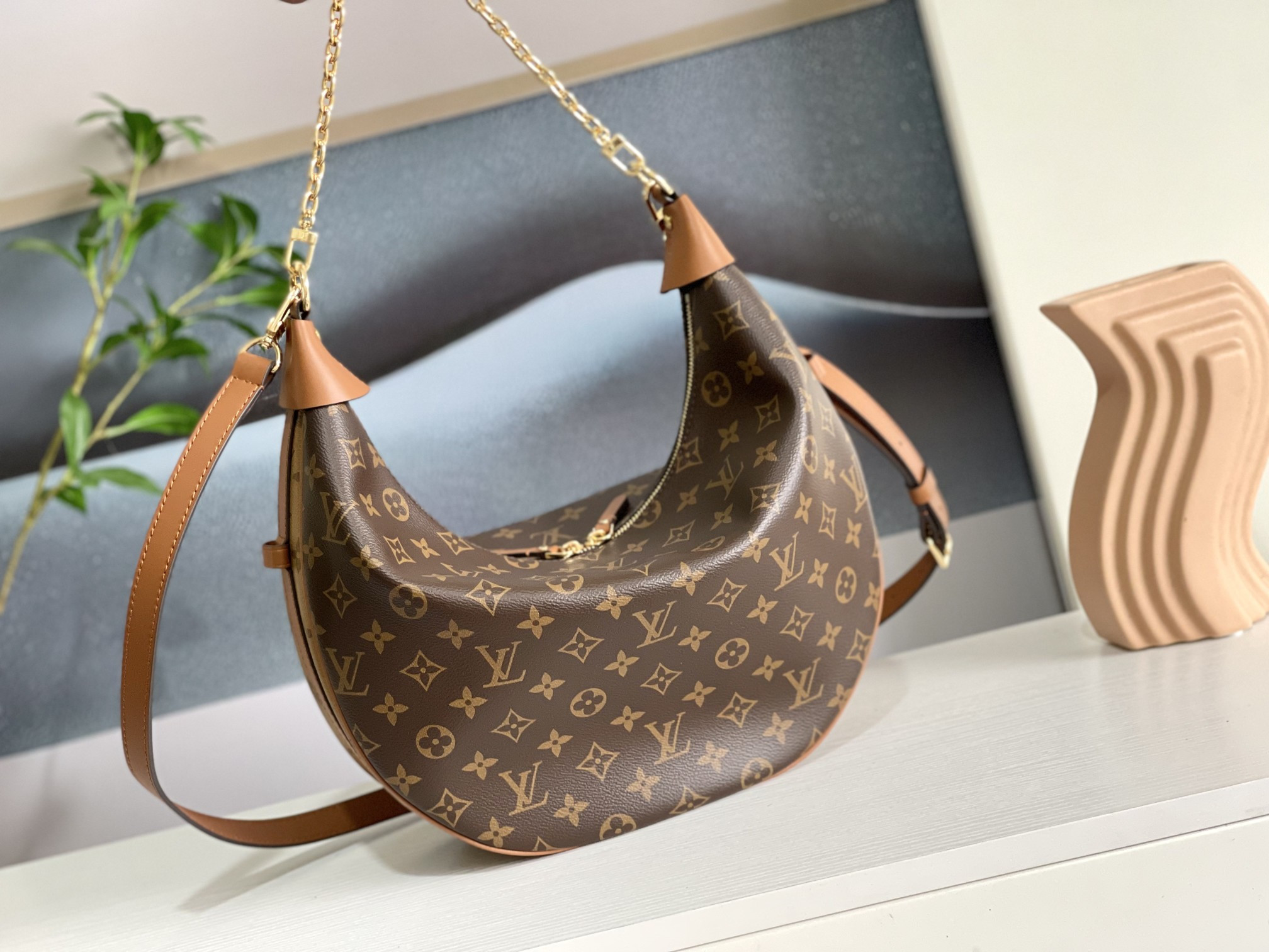 LV M46311 Loop Hobo 15 x 10.2 x 3.9 inches