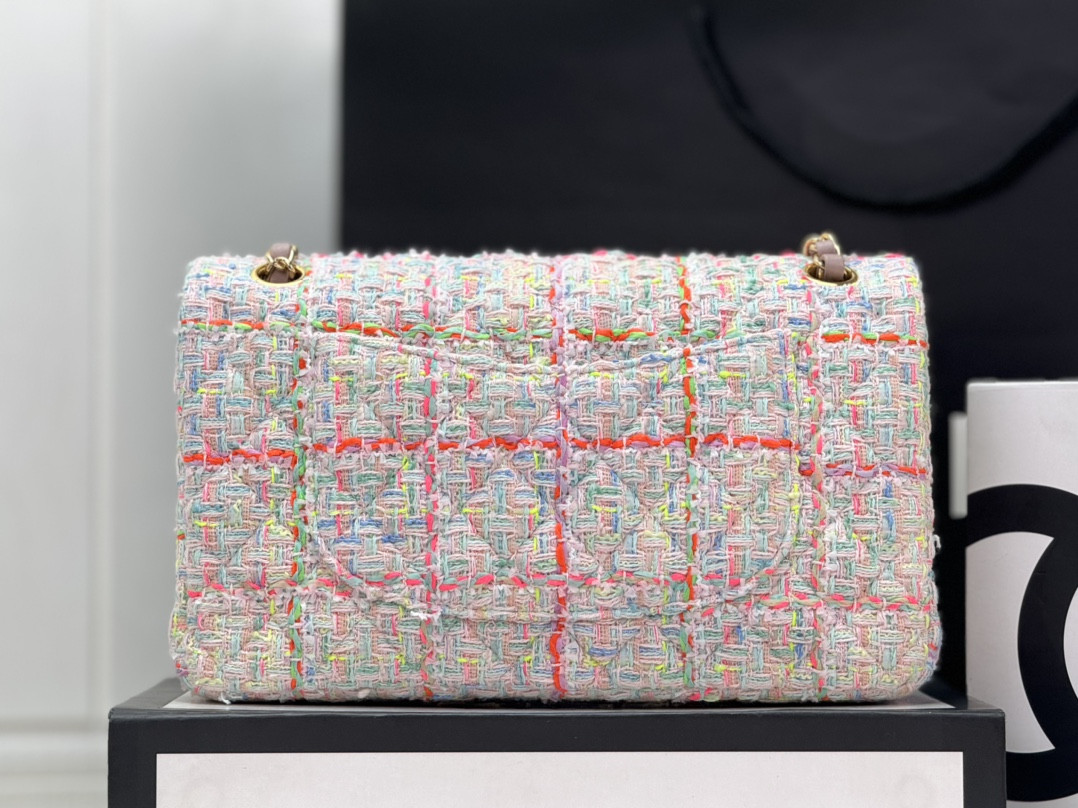 Ch*el classic 11.12 handbag  4.7 × 7.8 × 2.3 in