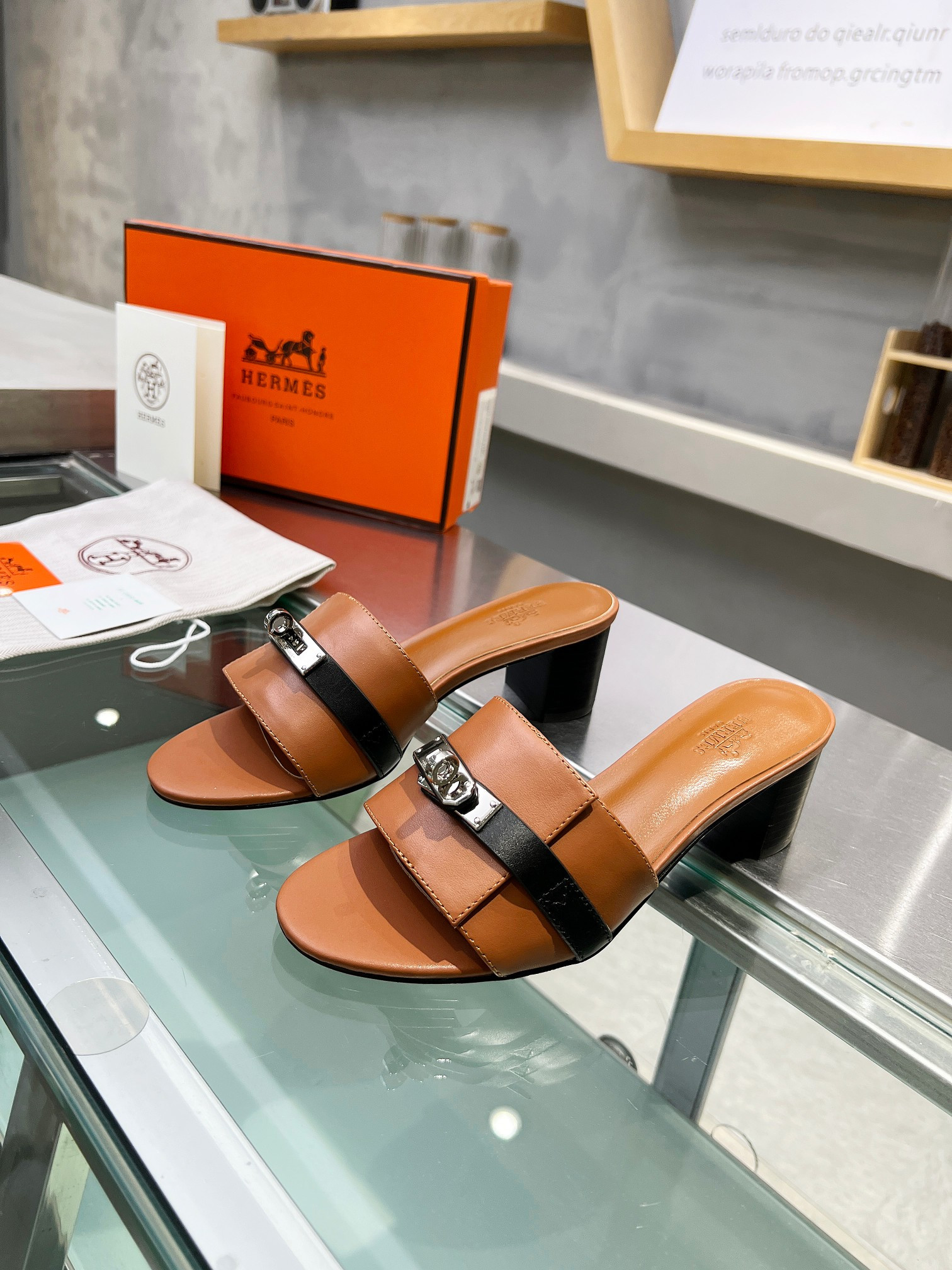 UA Hermès Gigi 50 sandal