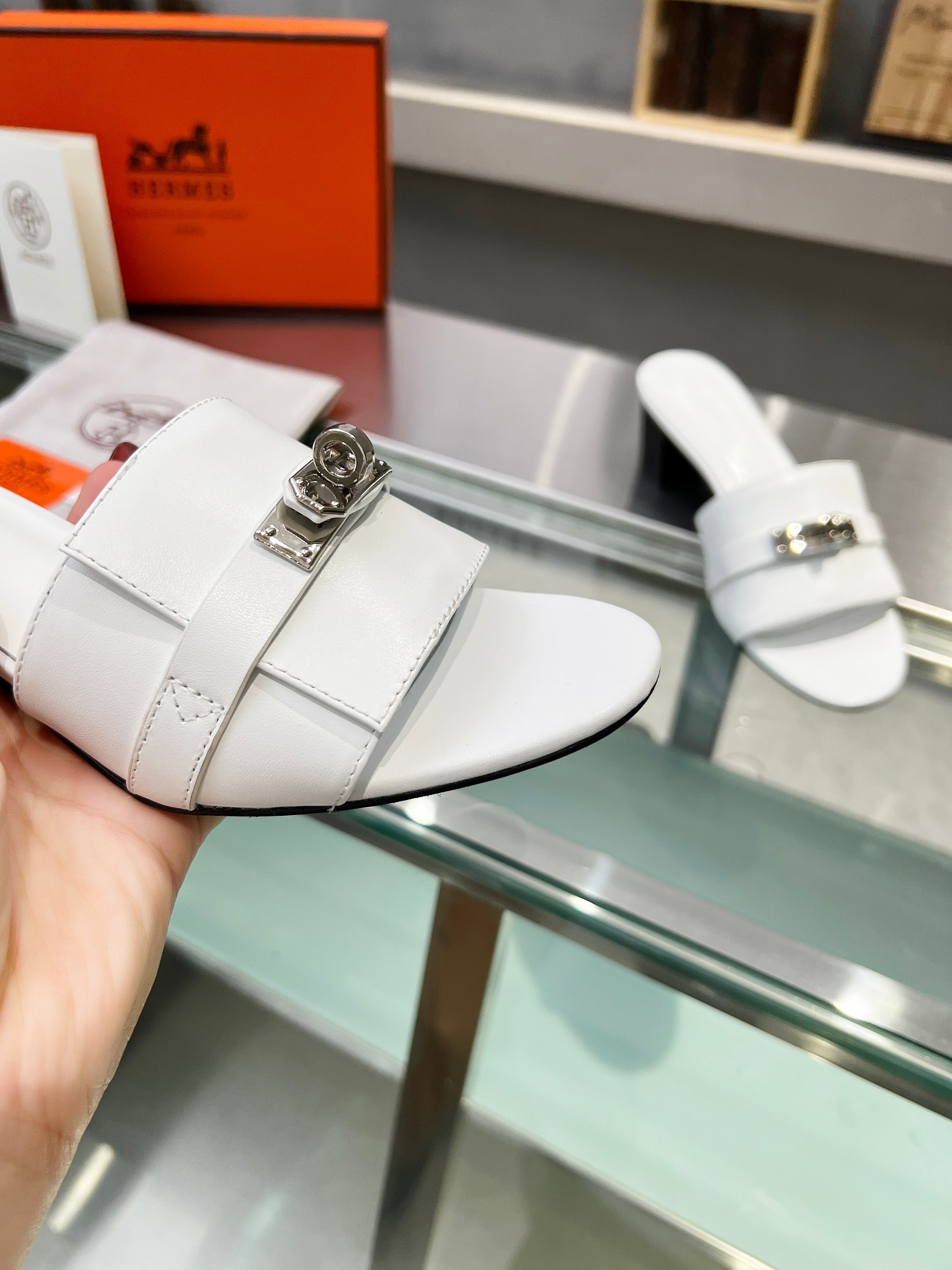 UA Hermès Gigi 50 sandal