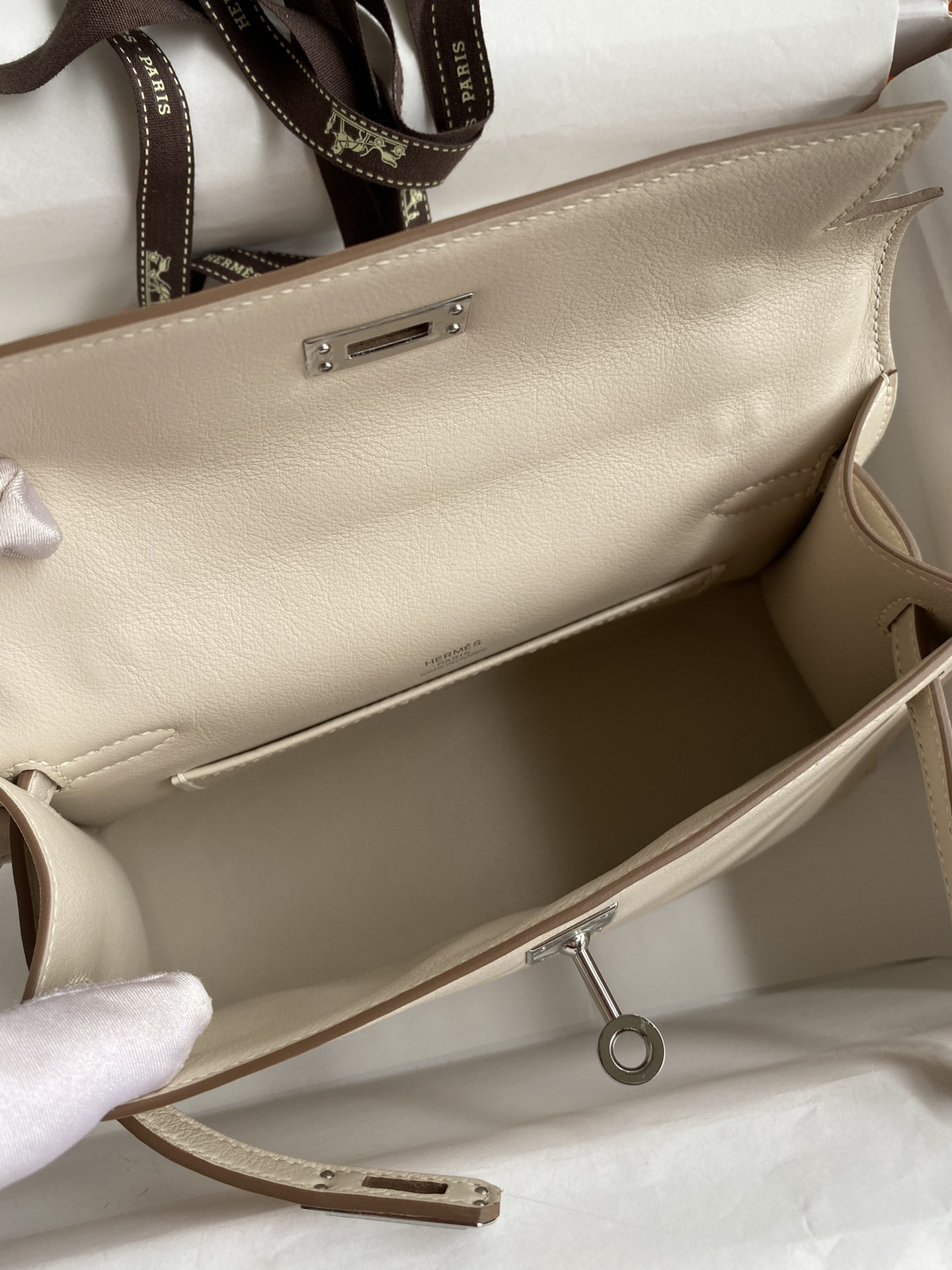 Hermès Kelly Mini Swift 22 22×7×13CM