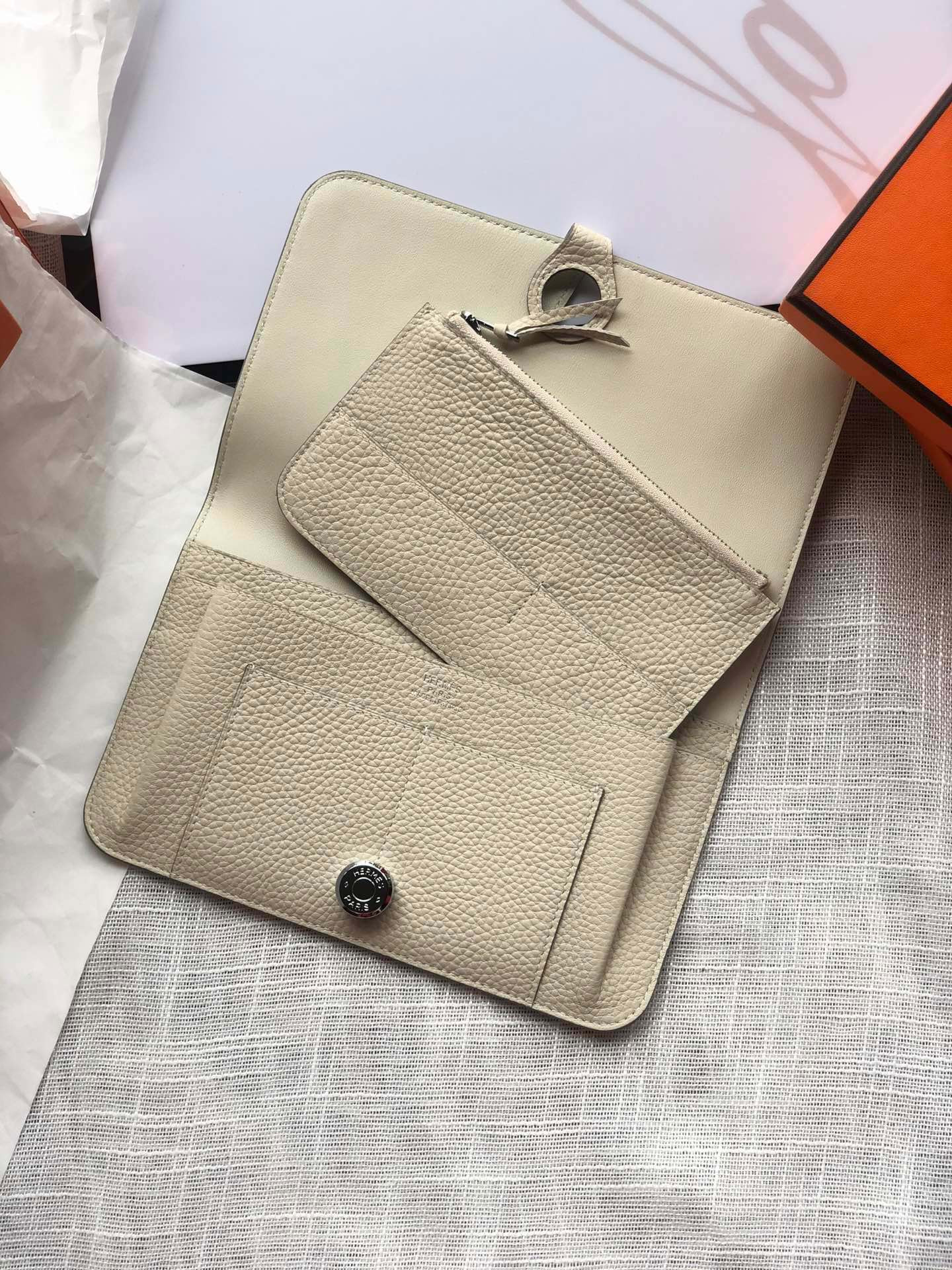 Hermès Dogon Duo Wallet 20.1cm
