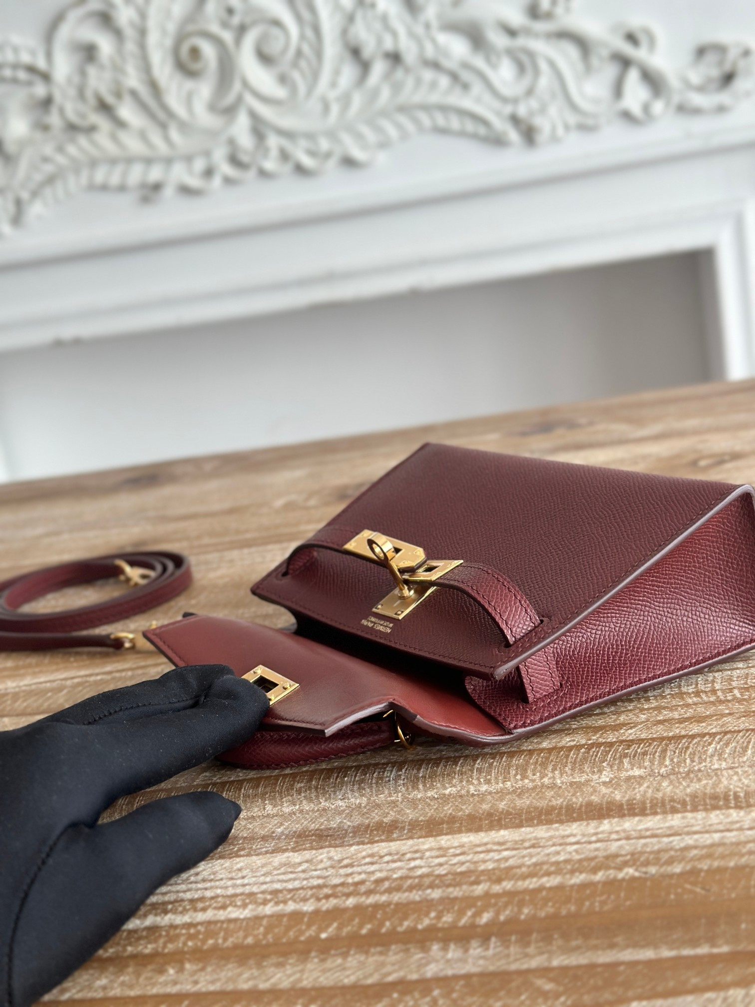 Hermès Mini Kelly 19 19×6×12CM