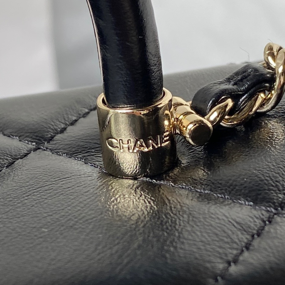Ch*el 23k wallet on chain handbag 10.5×17×8cm