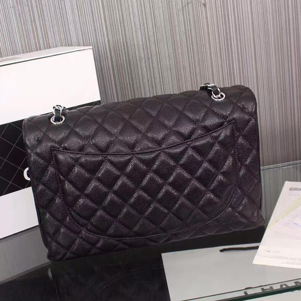 Ch*el classic maxi handbag