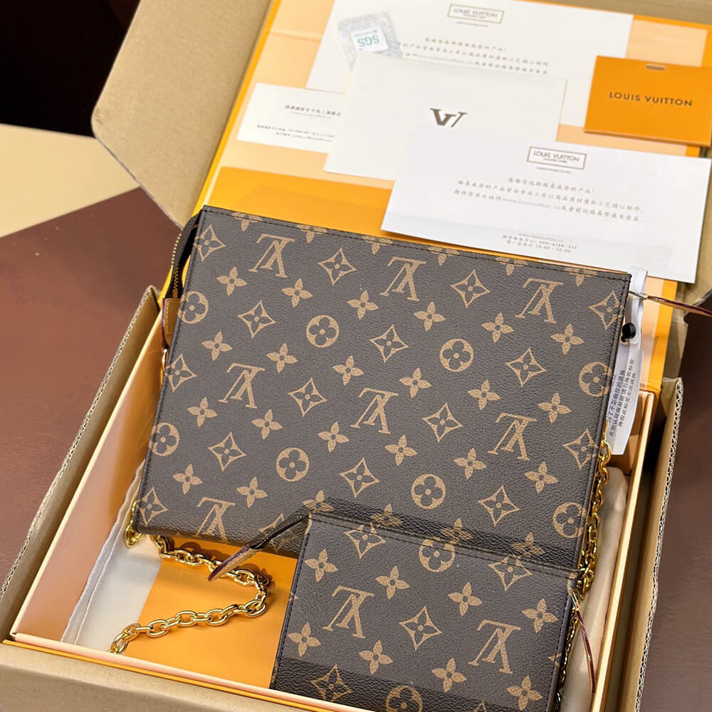 LV Toiletry Pouch On Chain