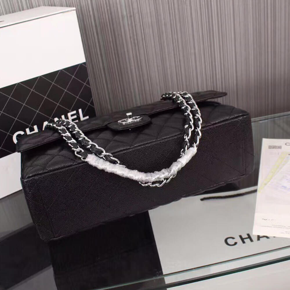 Ch*el classic maxi handbag