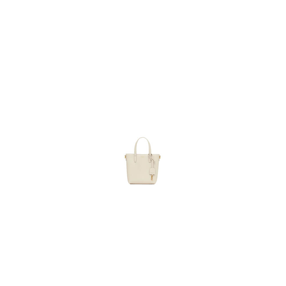 MINI TOY SHOPPING SAINT LAURENT IN BOX LEATHER