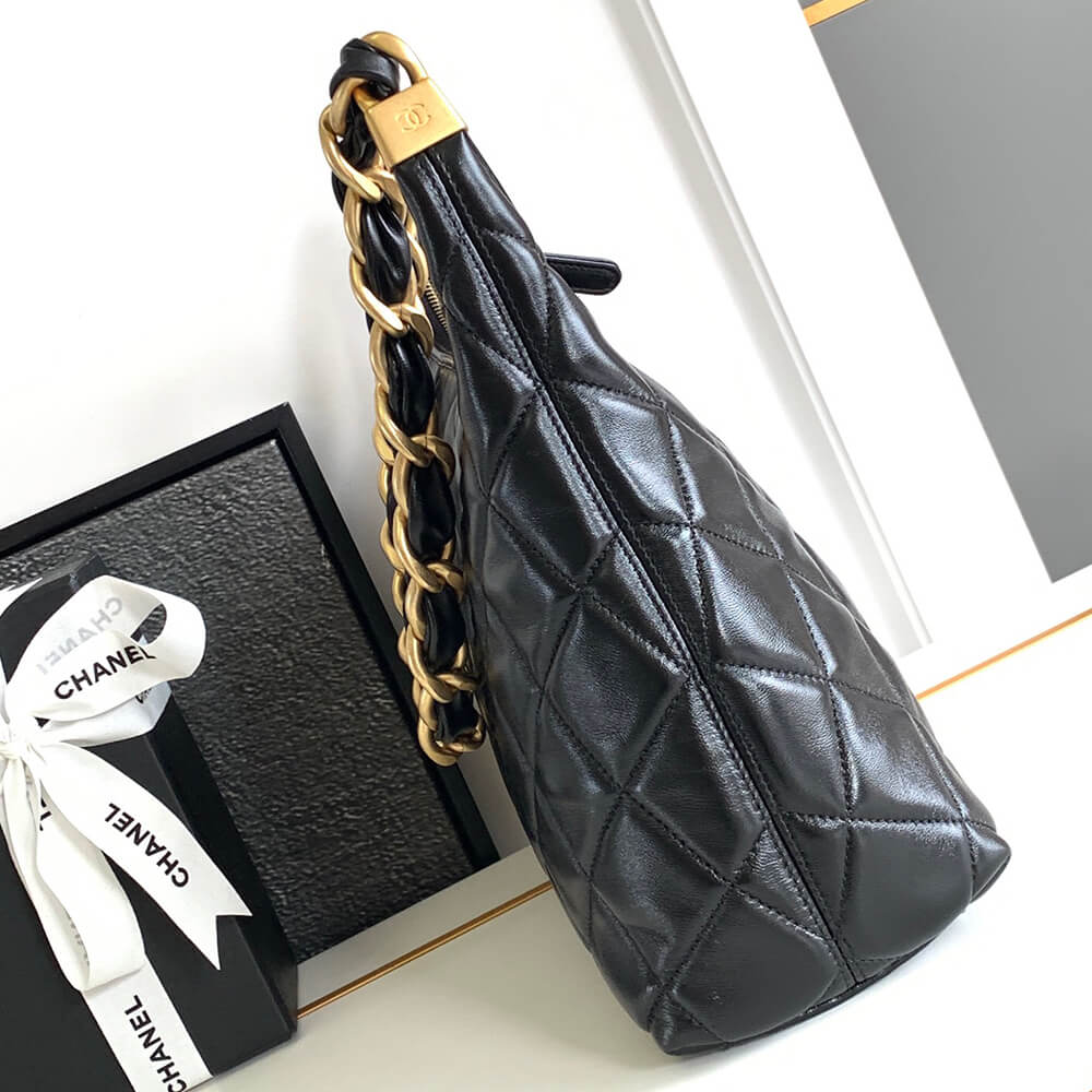 Ch*el large hobo bag