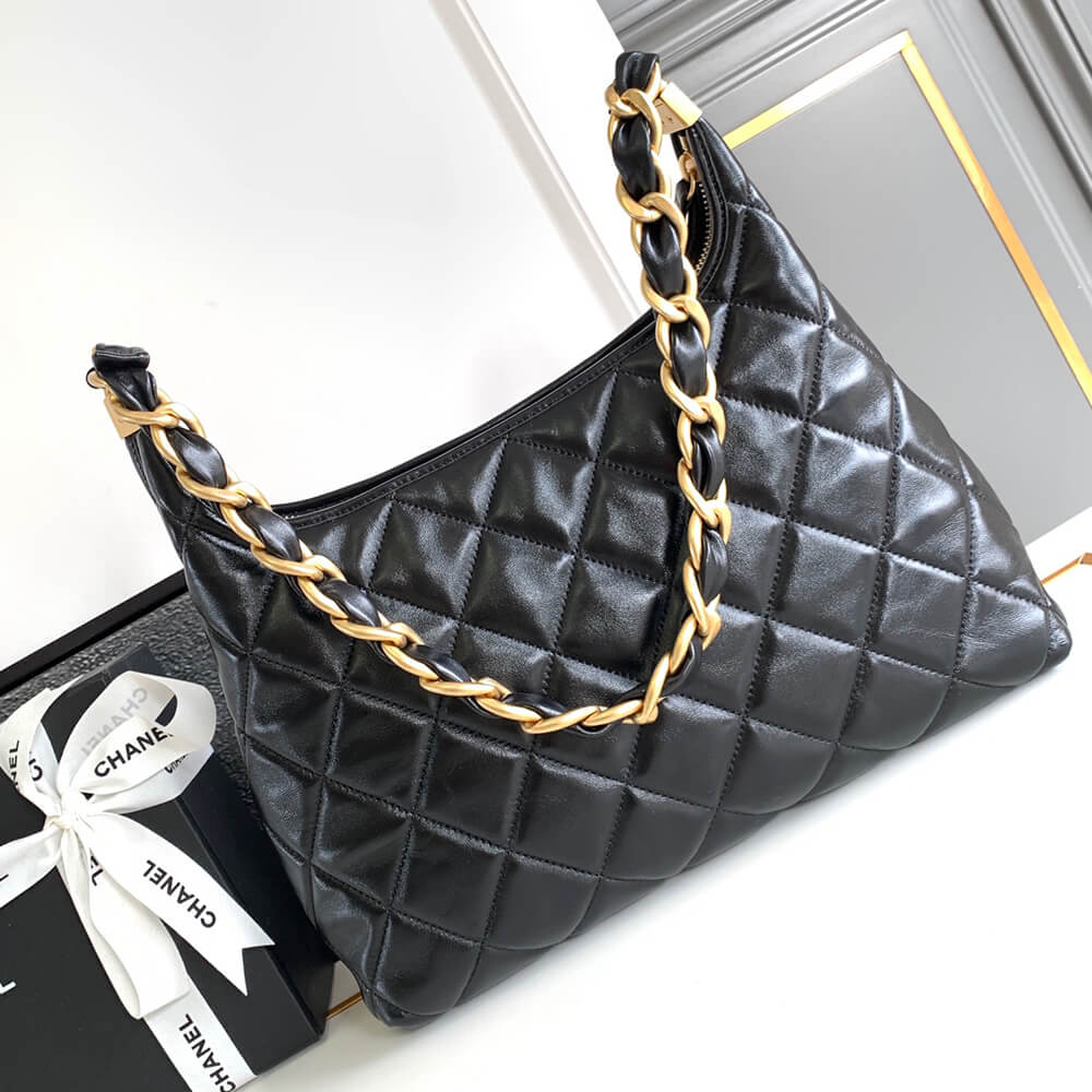 Ch*el large hobo bag