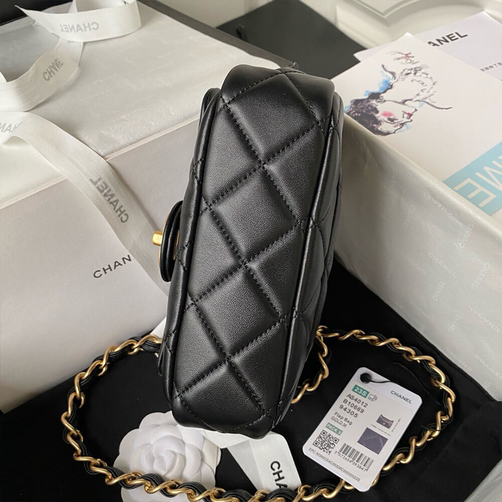 Ch*el small flap bag