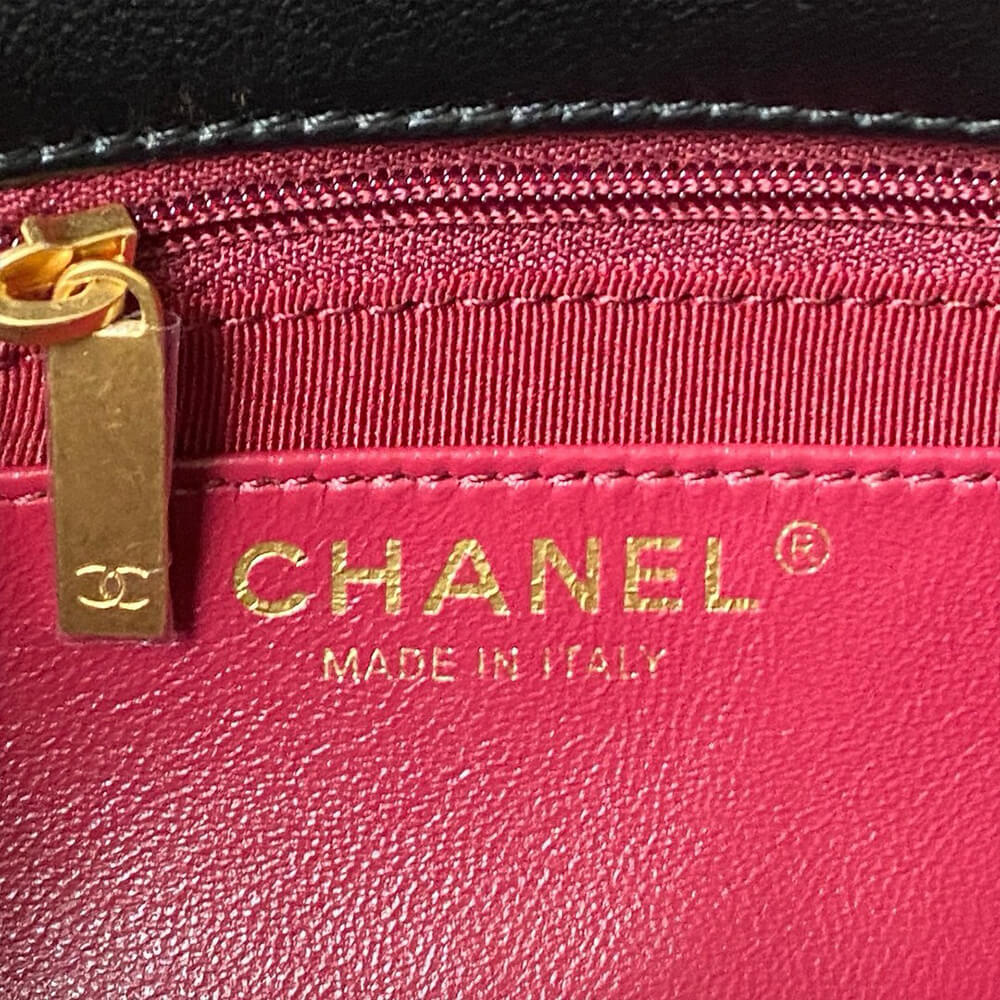 Ch*el small flap bag