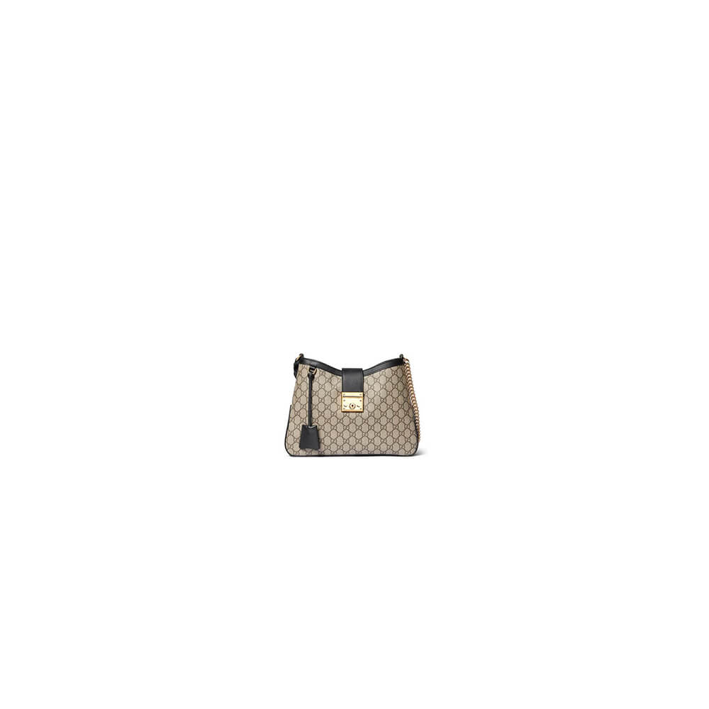 G*u*i padlock gg medium shoulder bag