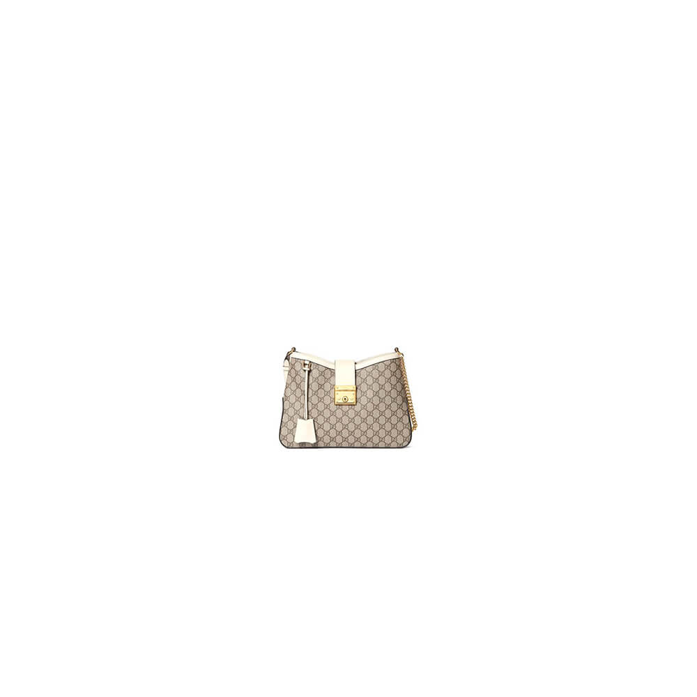 G*u*i padlock gg medium shoulder bag