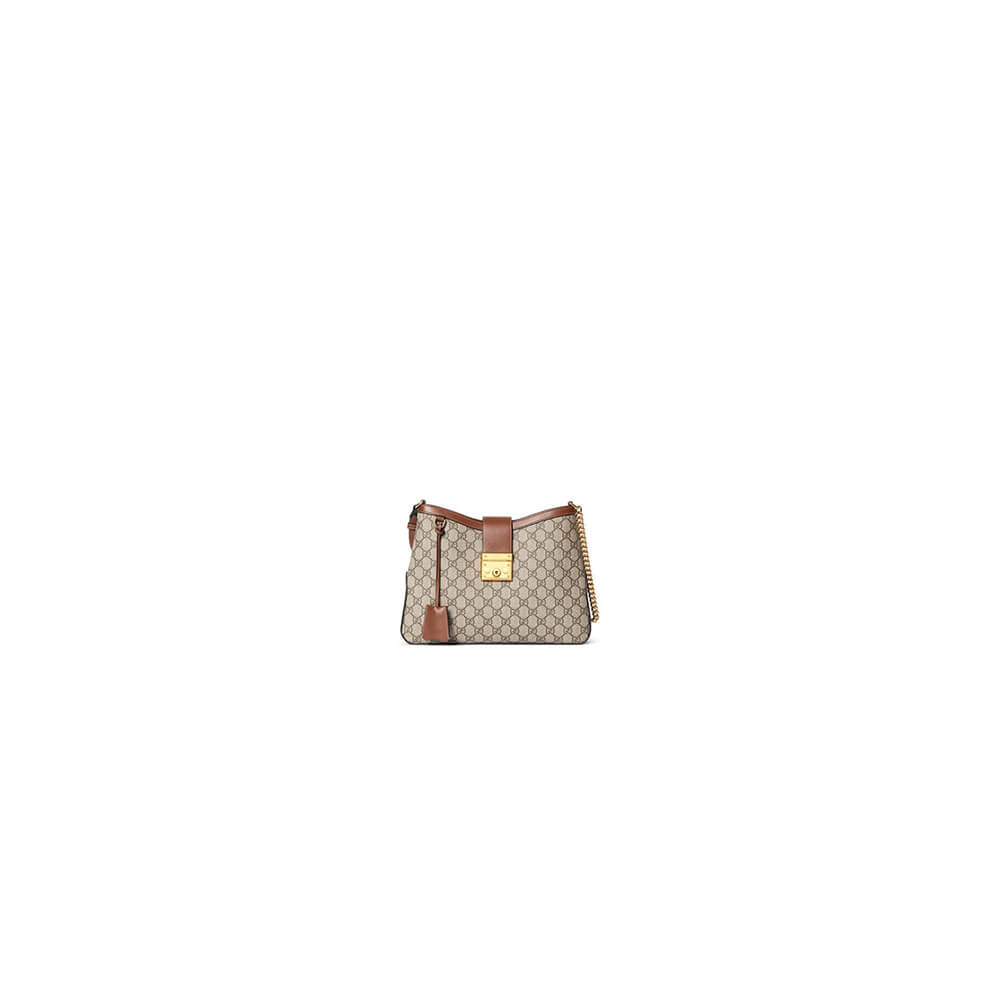 G*u*i padlock gg medium shoulder bag