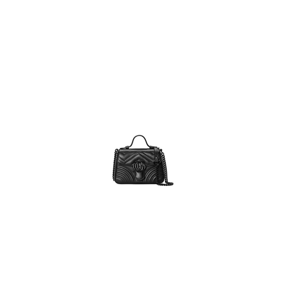 GG MARMONT MINI TOP HANDLE BAG