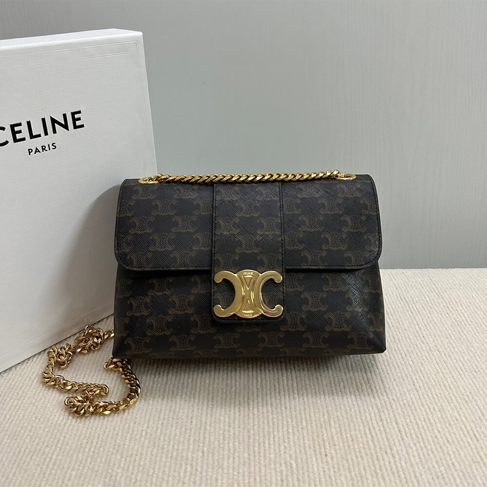 medium ce**e victoire bag in S*pple calfskin