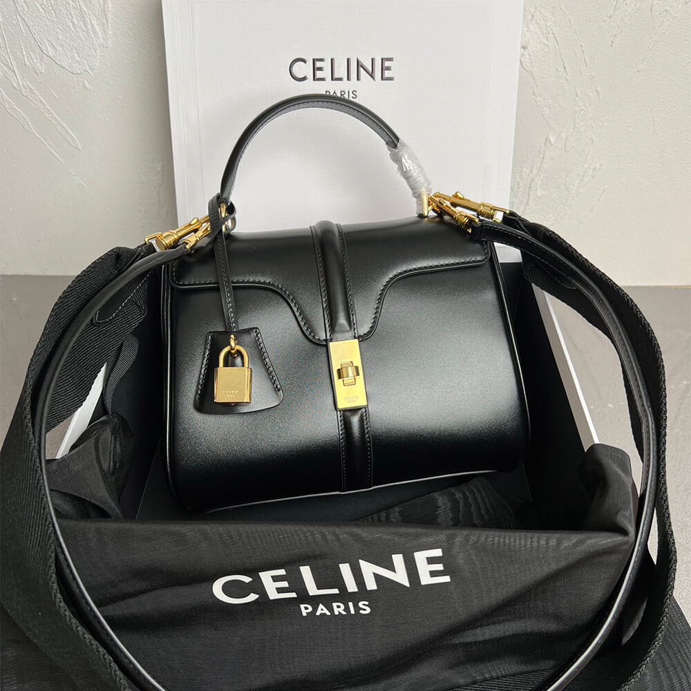 Ce**e small 16 bag in satinated calfskin(high-end grade)