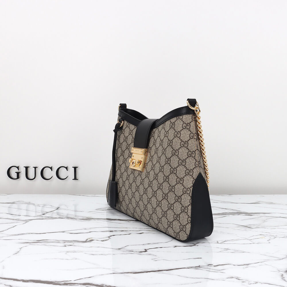 G*u*i padlock gg medium shoulder bag