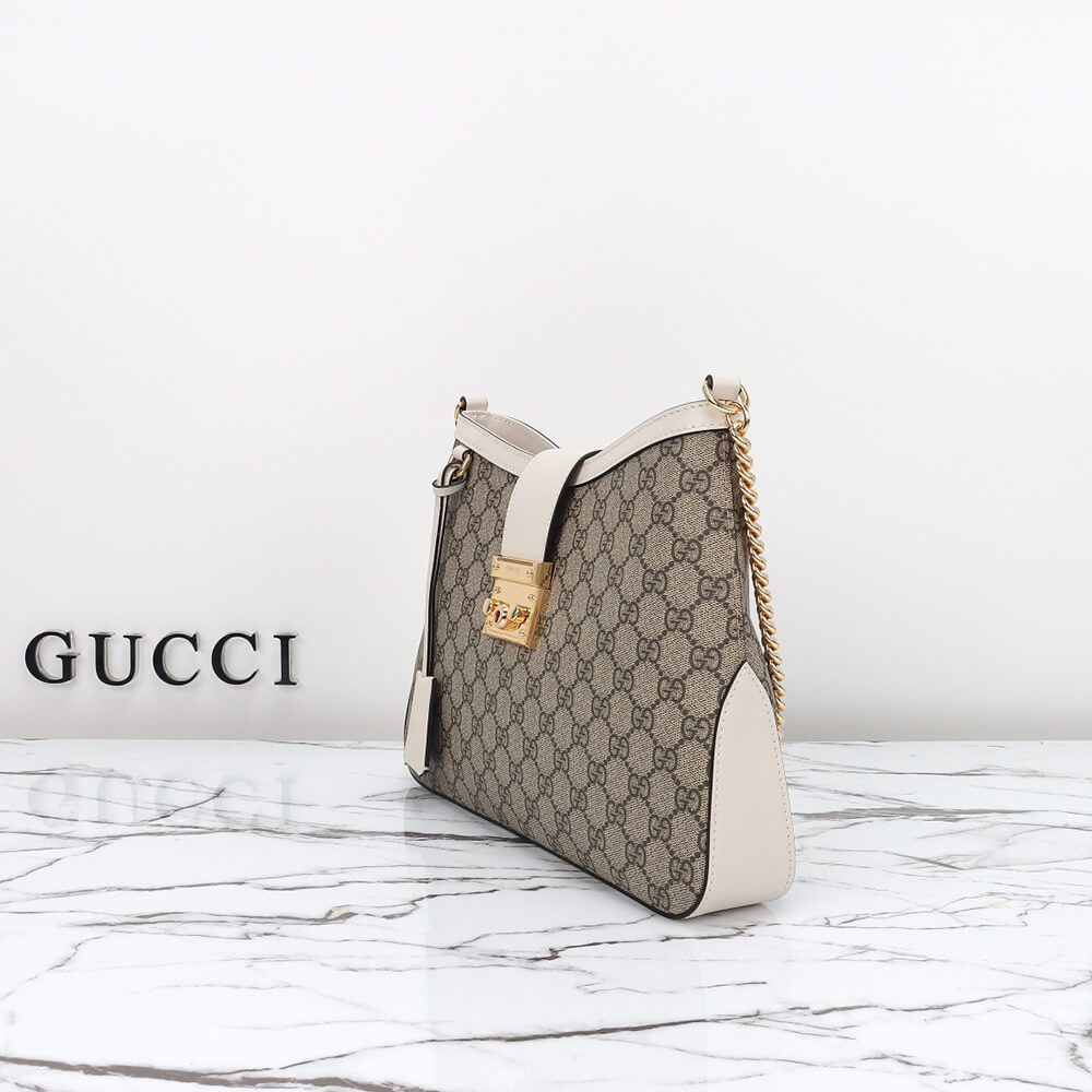 G*u*i padlock gg medium shoulder bag