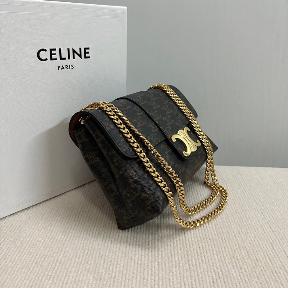 medium ce**e victoire bag in S*pple calfskin