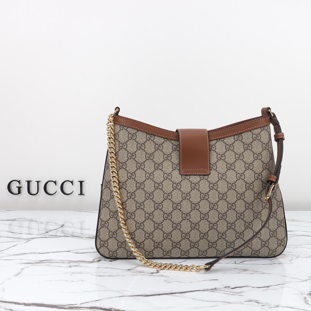G*u*i padlock gg medium shoulder bag