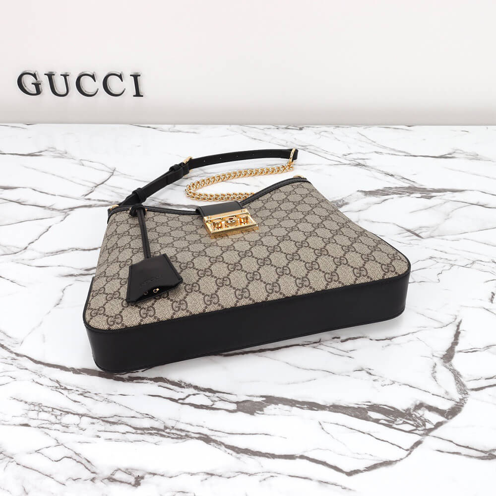 G*u*i padlock gg medium shoulder bag