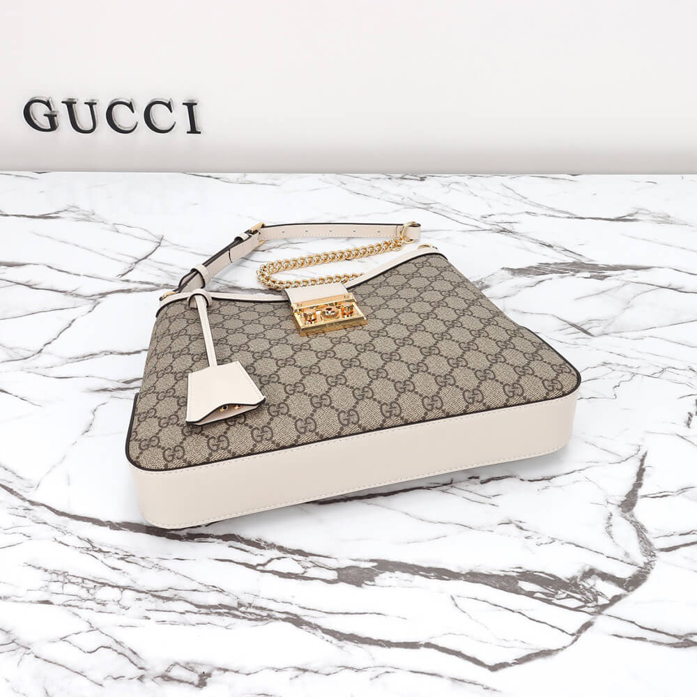 G*u*i padlock gg medium shoulder bag