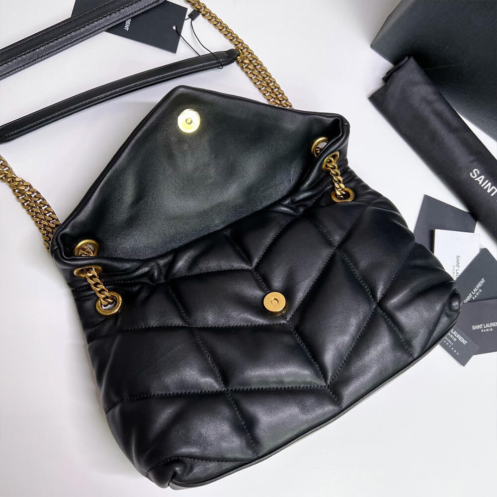 PUFFER SMALL IN NAPPA LEATHER(High-end Grade)