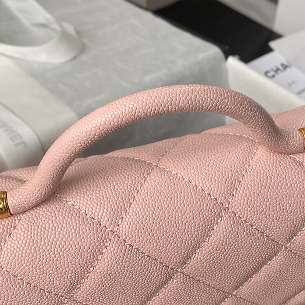 Small FLAP BAG WITH TOP HANDLE