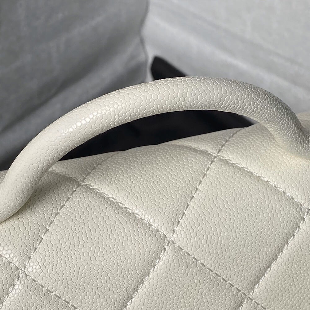 MINI FLAP BAG WITH TOP HANDLE