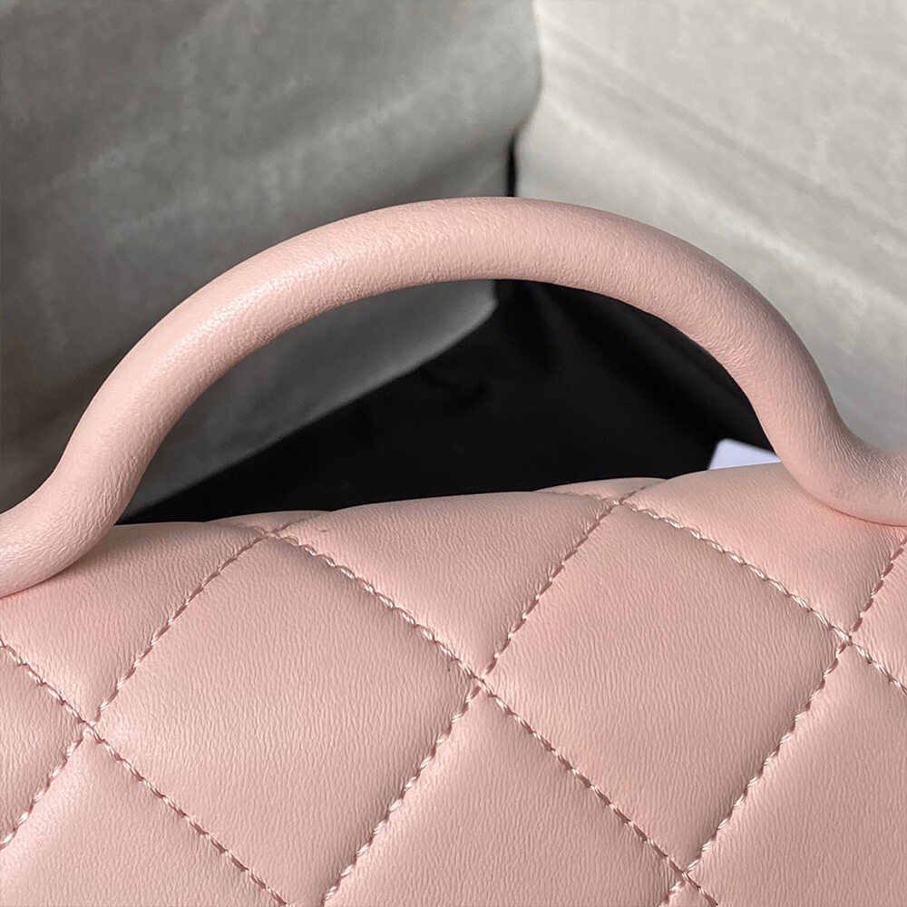 MINI FLAP BAG WITH TOP HANDLE