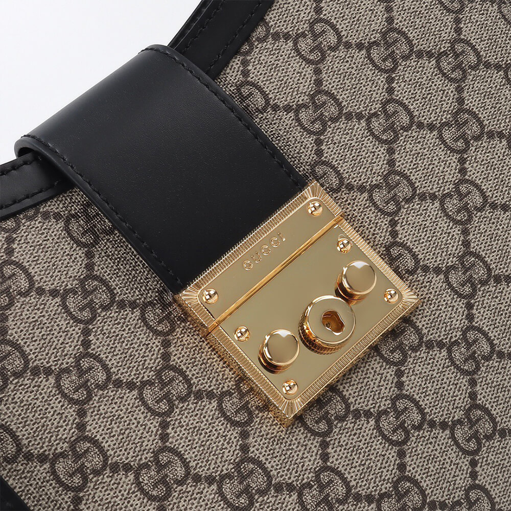 G*u*i padlock gg medium shoulder bag