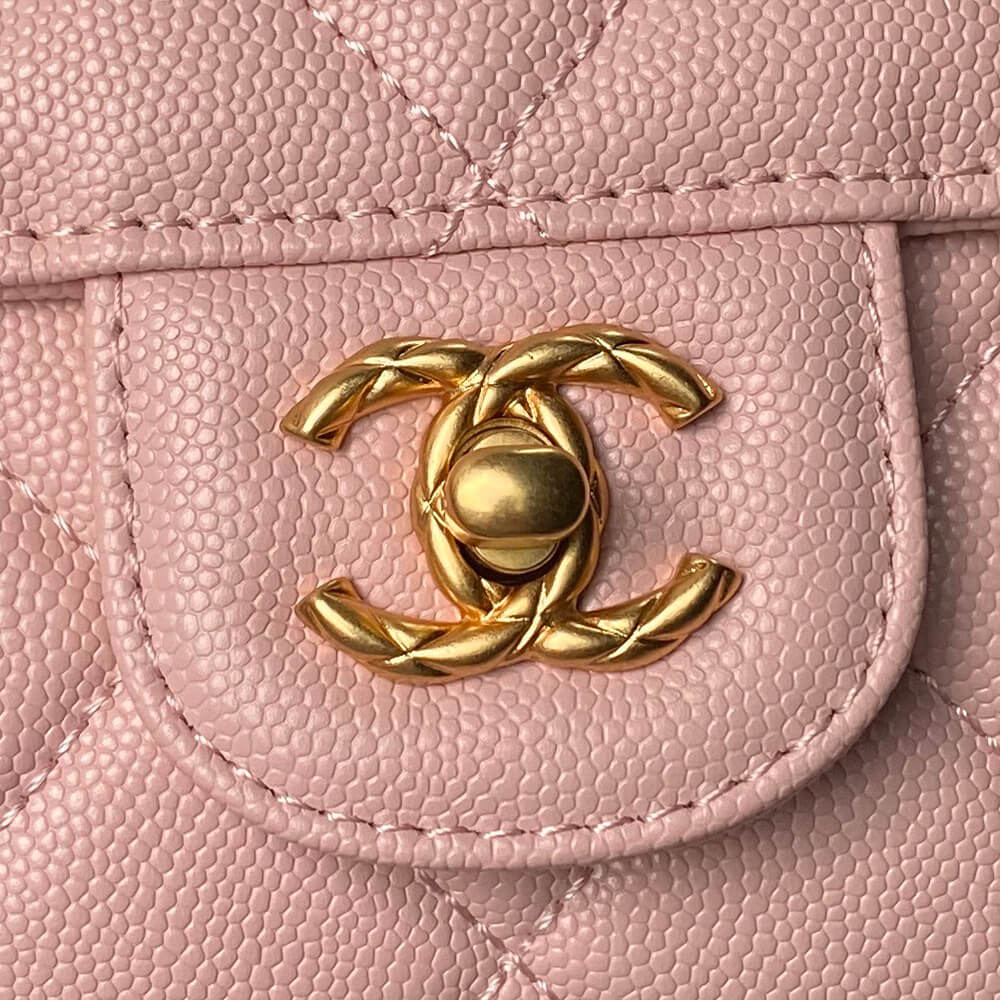 Small FLAP BAG WITH TOP HANDLE