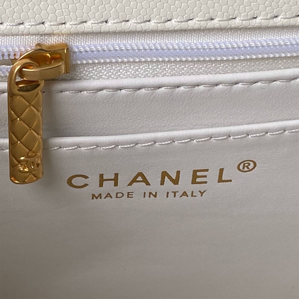 Small FLAP BAG WITH TOP HANDLE