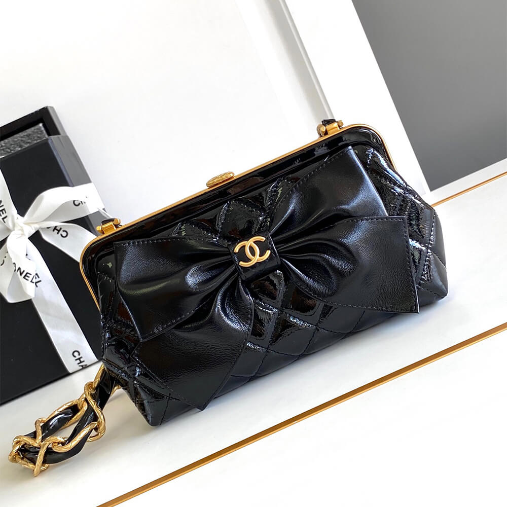 Ch*el large clutch with chain(high-end grade)